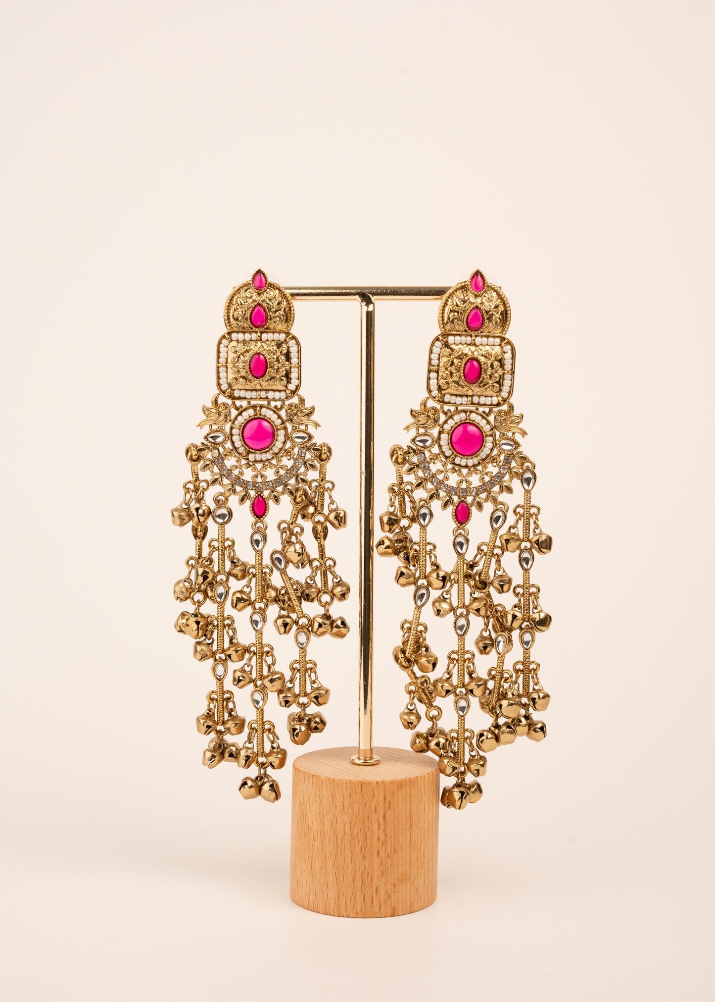 Viral Kashmiri Ghungroo Earrings/ Indian Jewelry/ Statement Earrings/ Traditional Jewelry/ Festive Wear/ Birdal Jewelry/ Pakistani Jewelry