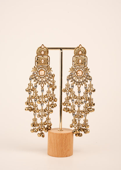 Viral Kashmiri Ghungroo Earrings/ Indian Jewelry/ Statement Earrings/ Traditional Jewelry/ Festive Wear/ Birdal Jewelry/ Pakistani Jewelry
