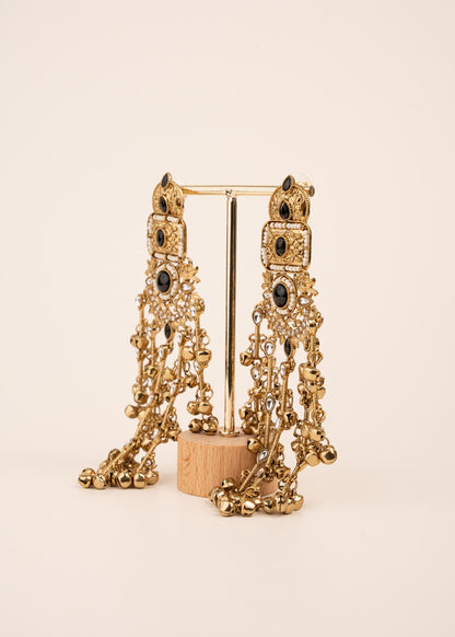 Viral Kashmiri Ghungroo Earrings/ Indian Jewelry/ Statement Earrings/ Traditional Jewelry/ Festive Wear/ Birdal Jewelry/ Pakistani Jewelry