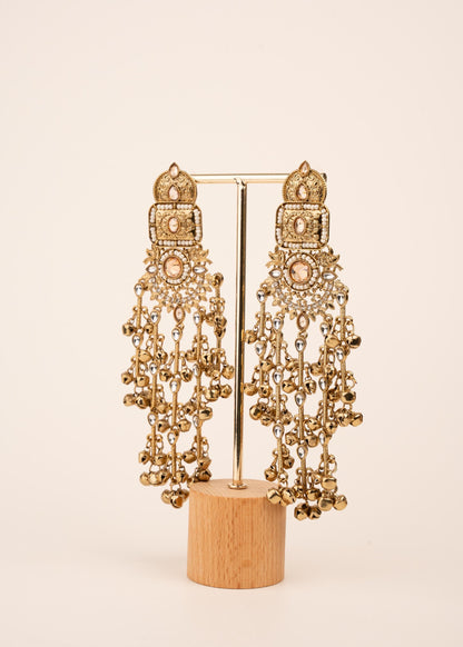 Viral Kashmiri Ghungroo Earrings/ Indian Jewelry/ Statement Earrings/ Traditional Jewelry/ Festive Wear/ Birdal Jewelry/ Pakistani Jewelry