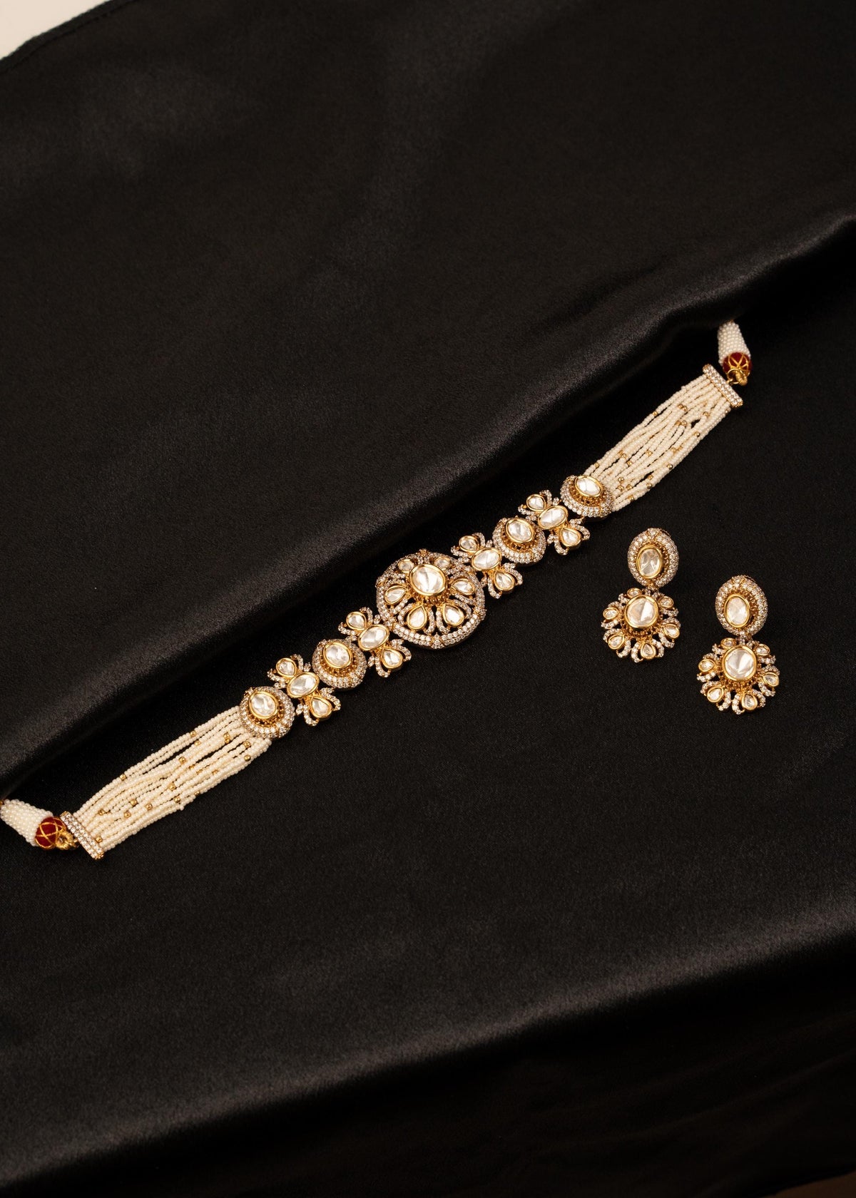 Exclusive Kundan Choker Necklace Set/ Indian Jewelry/ Wedding Jewelry/ Party Wear Jewelry/ Indian Necklace/ Bollywood Jewelry/ Bridesmaid
