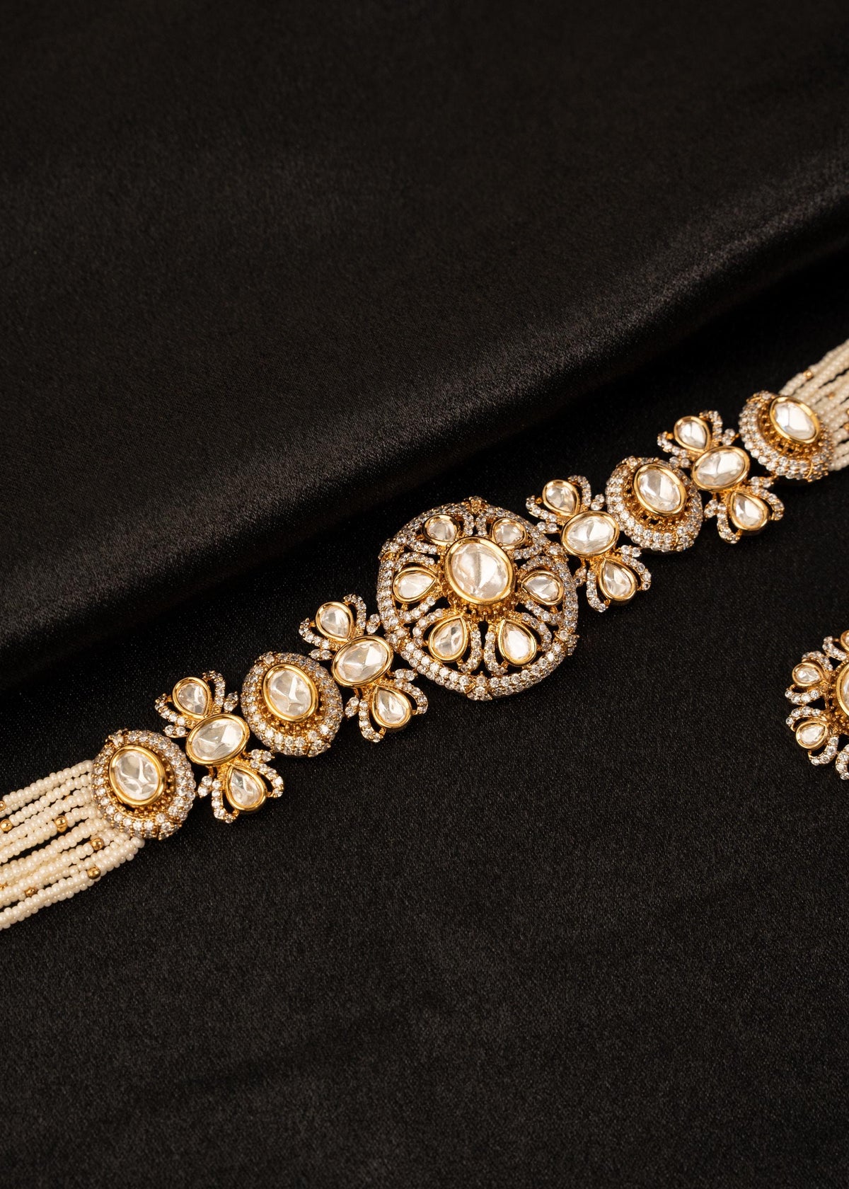 Exclusive Kundan Choker Necklace Set/ Indian Jewelry/ Wedding Jewelry/ Party Wear Jewelry/ Indian Necklace/ Bollywood Jewelry/ Bridesmaid