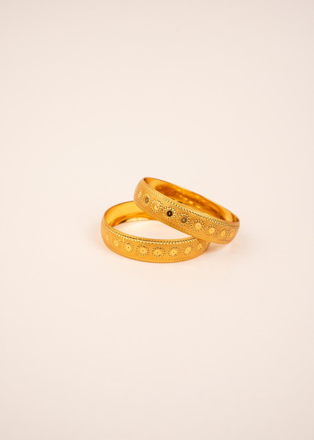 Indian Gold Plated Kada Bangles Set/ Traditional Kada/ Golden Bracelet/ Wedding Bangles/ Heritage Kada/ Indian Jewelry/ Punjabi Kada